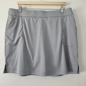 FootJoy Golf Skort Gray Performance Athletic Women XL 18in